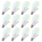 Luxrite A19 LED Light Bulbs 11W 75W Equivalent 1100LM 5CCT 2700K-5000K Dimmable E26 Base, 12PK LR21477-12PK - alternate 1